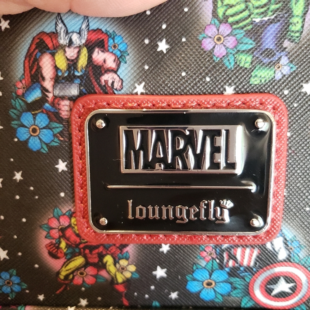 NEW LOUNGEFLY-MARVEL-AVENGERS-TATTOO MINNI BACKPACK - Picture 14 of 15